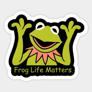 Frog live matters Sticker